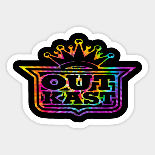 Outkast - Tye Dye Sticker